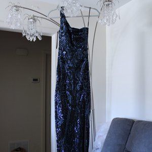 Glamour Sequin Scroll Dress